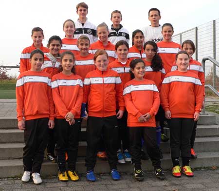 Maedchen-Team 2012-2013